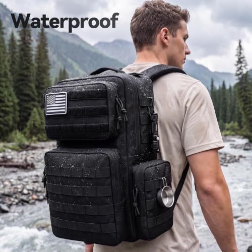 TILYMOL Military Tactical Backpack for Men & Women, 30L Assault Pack - color: Yellow Camo, size: 30L