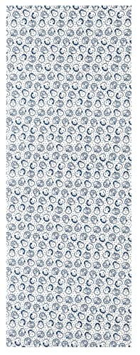 KOMESICHI irodori Japanese Traditional Towel Tenugui Okame hyottoko (White) 12.99 x 34.64 in with Tenugui Iroha (English Manual) - color: Okame Hyottoko (White)