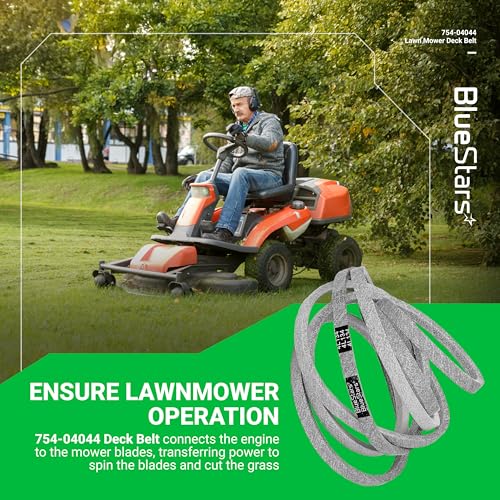 BlueStars 954-04044A 754-04044 Mower Deck Belt | Aramid Cord | 1/2" x 134" - size: 754-04044, style: Aramid Cord