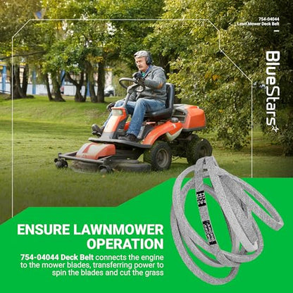 BlueStars 954-04044A 754-04044 Mower Deck Belt | Aramid Cord | 1/2" x 134" - size: 754-04044, style: Aramid Cord