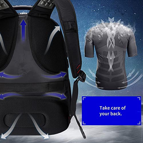 SHRRADOO Large Travel Laptop Backpack for Women, Work College Backpacks - color: Purple