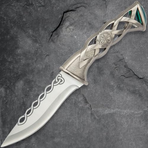 Twisted Celtic Dagger with Sheath