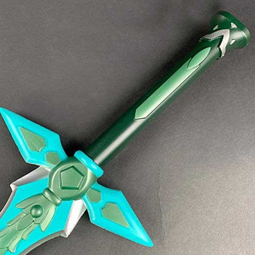 SAO Kiritos Foam Sword Fantasy One Hand Foam Medieval Sword, Rapier for Cosplay, Gift, Collections, and Props (E/DR/Sheath Combo)