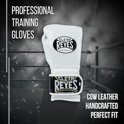 CLETO REYES Training Boxing Gloves, 16oz, with Hook and Loop Closure