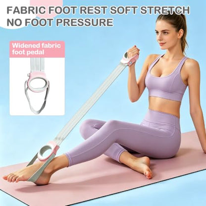 Figure 8 Resistance Band, Adjustable Bands with Handles & Foot Strap