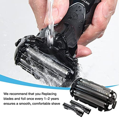 GRABOTE WES9025PC Razor Outer Foil Inner Blade Replacement Set ES-LA93-LA63 for Panasonic