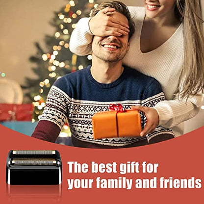 Shaver Replacement Foil & Cutters compatible with BaBylissPRO Double FXFS2(2PC Black) - color: 2PC Black