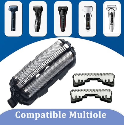 Replacement Foil and Blades Kit Compatible with Panasonic Arc 3 ES9013,ES9087 Outer Foil & ES9068 Inner Blades - Fits ES-ST2T, ES-LT41, ES-LT71, ES-ST25 Series Shavers