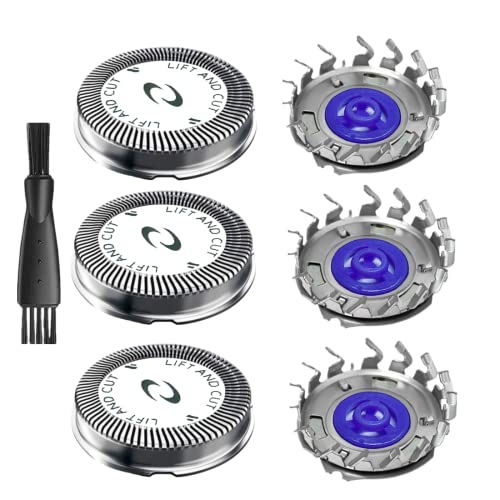 HQ56 Replacement Shaver Heads for HQ3 HQ4 HQ55 HQ56 HQ6 - color: 3 Pcs