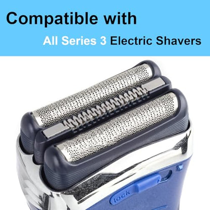Series 3 Replacement Head for Braun Electric Shaver -21B, 1 Pack