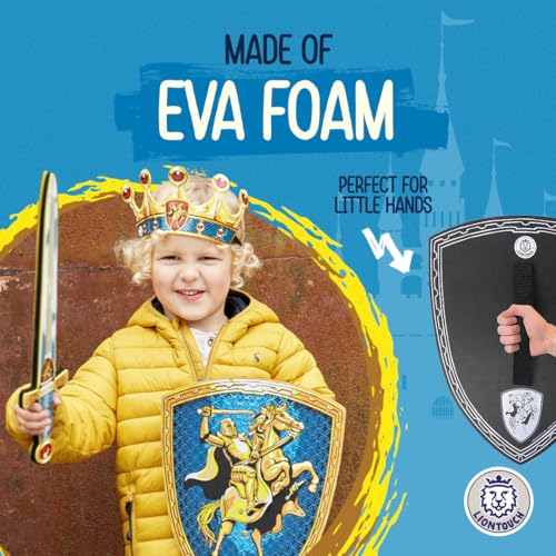 Liontouch - Medieval Knight Foam Shield for Boys - Age 3-6 Years - style: Knight