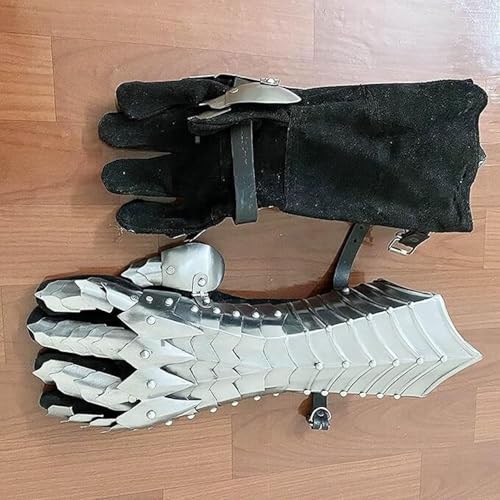 WARRIORPOINT Medieval Nazgul Fantasy Gauntlets SCA Armor Gauntlets Gloves Iron With Exp Shipping