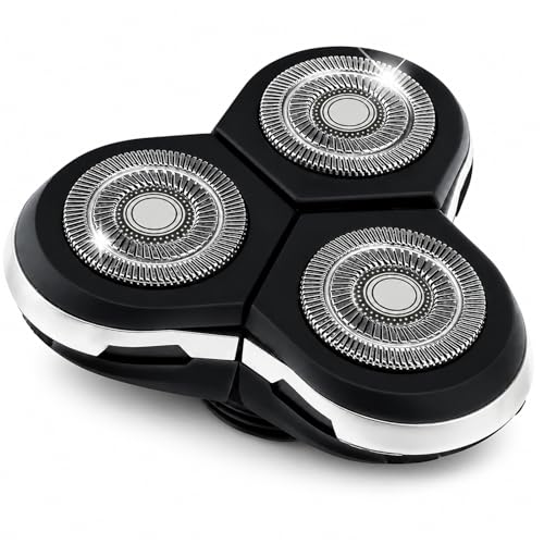 RQ12 Replacement Shaver Head Compatible with Philipss Norelcos RQ11 RQ10 Sensotouch 3D 1260X RQ1250 RQ1295 RQ1180 Arcitec Razor Shaving Unit Triple 3D