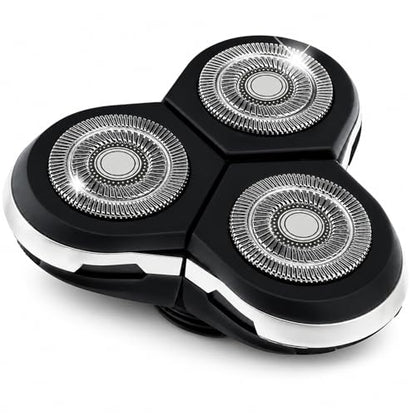 RQ12 Replacement Shaver Head Compatible with Philipss Norelcos RQ11 RQ10 Sensotouch 3D 1260X RQ1250 RQ1295 RQ1180 Arcitec Razor Shaving Unit Triple 3D