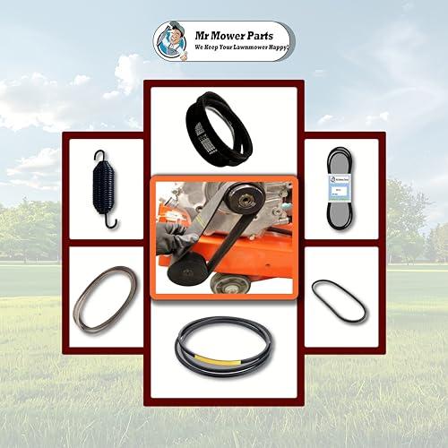 Mr Mower Parts GY20570 Premium Lawn Mower Replacement Belt for John Deere GX20072 GY20570 Fits D100 E100 LA100 L100 Series
