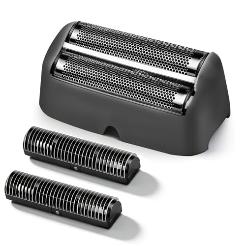 Grey Foil & Cutter Compatible with BaBylissPRO UV Double Shaver 1pc - color: Double-Grey