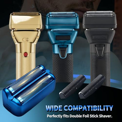 Double Replacement Foil for BaBylissPRO FXONE BlackFX Foil Stick Shaver - color: Blue