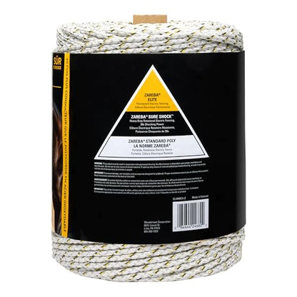 Zareba Elite Electric Polybraid Horse Fence, 1000 ft Roll - size: 1000 ft.
