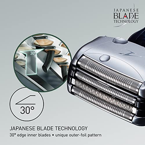 Panasonic Shaver Replacement Outer Foil and Inner Blade Set WES9020PC, Compatible with ARC4 4-Blade Shaver ES8243AA