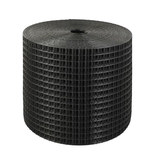 VEVOR 6 inch x 100ft Solar Panel Bird Guard, Critter Guard Roll Kit with 100pcs Aluminum Alloy Fasteners, Solar Panel Guard with Rust-Proof PVC Coating, Max 1/2 inch Wire Roll Mesh - size: 6in x 98ft with 100pcs Fasteners, 50pcs Tie Wires