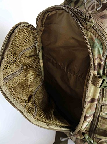 Military 26L ILBE Style Tactical Assault Patrol Molle Backpack (MULTICAM) - color: Multicam