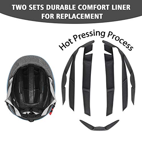 Adult Urban Bike Helmet - Adjustable Fit System & Integrated Taillight for Men Women - color: Matte Gray, size: Medium (55-58 cm)
