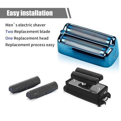 Shaver Replacement Foil Compatible with BaBylissPRO FXONE Double Foil - color: Blue-1 Pack