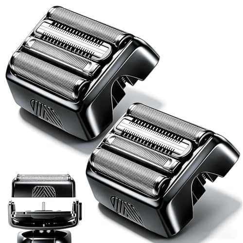 2 Pack Replacement Foil Blade Compatible with the MANSCAPED The Chairman PRO - 4-Blade Shaver Head
