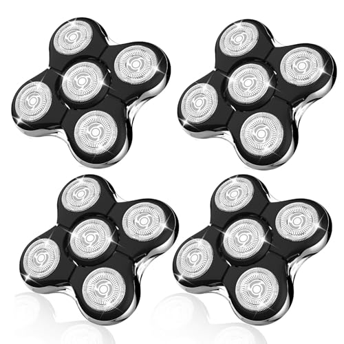 Replacement Heads Compatible with Remington Balder Pro XR7000 XR1500 XR1501 - color: Heads/4pcs