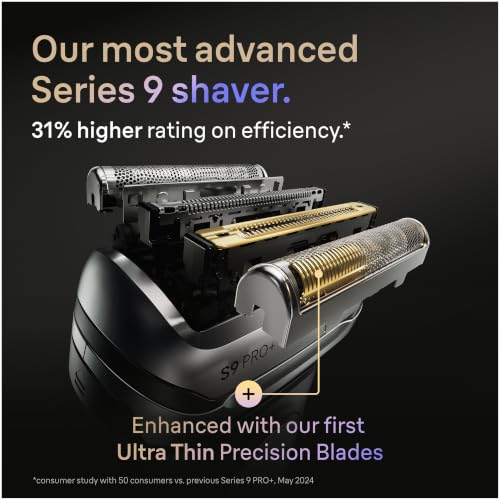 Series 9 Men's Electric Shaver Head Original Replacement Blade, Silver 94M