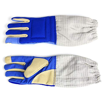 LEONARK Fencing Washable Anti-Skid Practice Gloves for Epee Foil and Sabre Fencing Match Mittens - 1 Pack - size: XX-Large