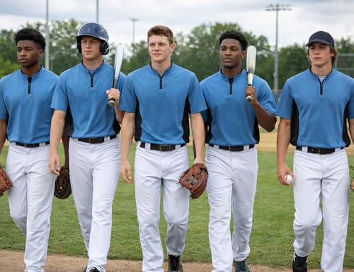 Men’s Cage Jacket Baseball Windbreaker Lightweight Batting Practice Pullover for Training Water-Resistant Jacket - color: Blue, size: Small