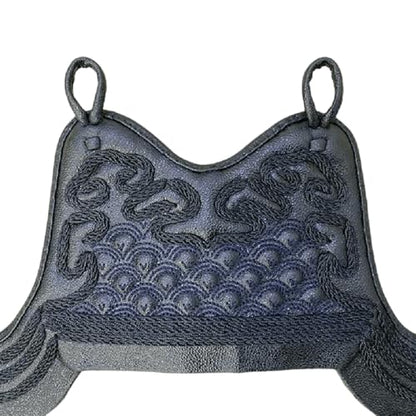 Kendo Do Armor Kendo Equipment Martial Arts Supply Woven Embroidery Dou - color: Black, size: BIRD