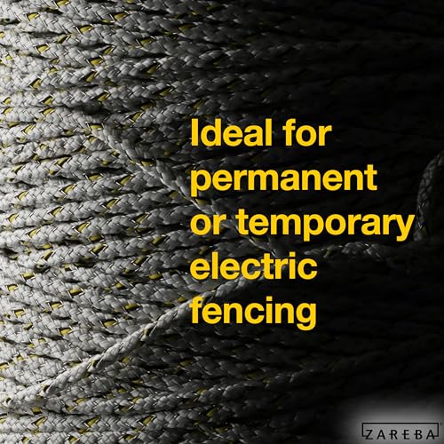 Zareba Elite Electric Polybraid Horse Fence, 1000 ft Roll - size: 1000 ft.