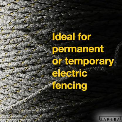 Zareba Elite Electric Polybraid Horse Fence, 1000 ft Roll - size: 1000 ft.