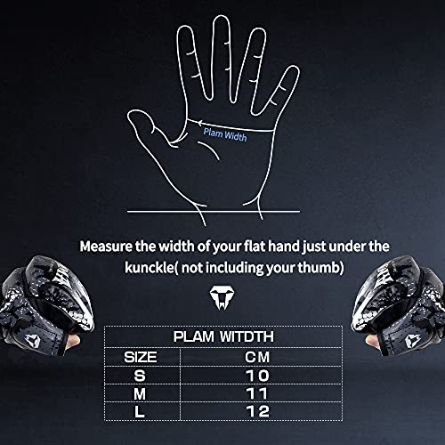 Punch Bag Training Gloves, LangRay MMA Grappling Gloves for Sparring Martial Arts Boxing Training for Adults and Kids - size: Large, style: MMA