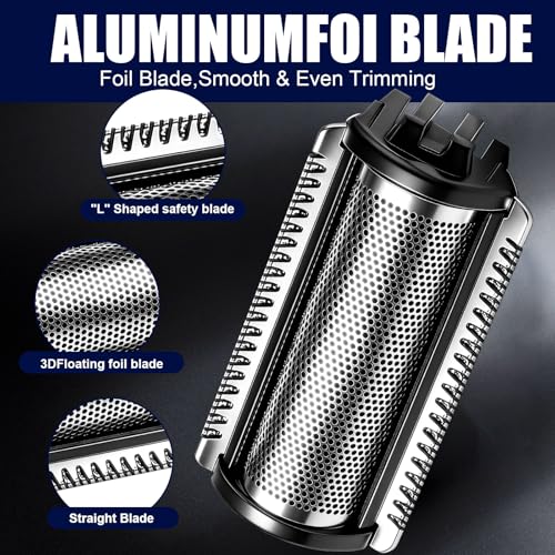 For MANSCAPED Lawn Mower 5.0 Ultra Replacement Foil Blade - color: Black/LM-1pack