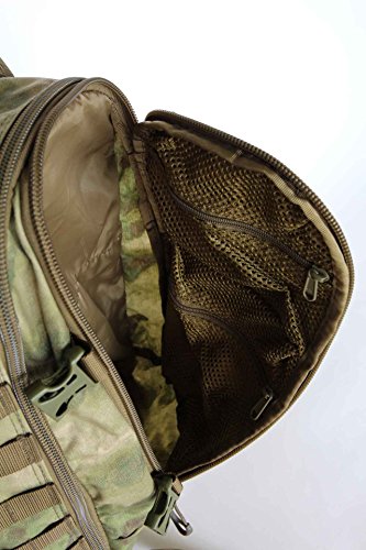 Military 26L ILBE Style Tactical Assault Patrol Molle Backpack (A-TACS FG) - color: A-tacs Fg