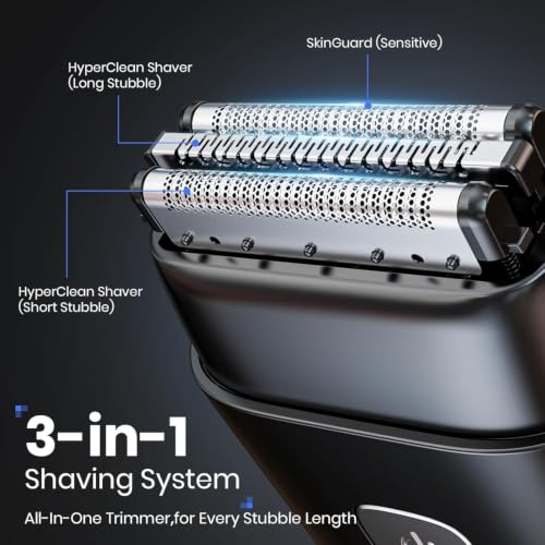 FK-712 Replacement Foil Shaver Head, Floating Blades, Stainless Steel