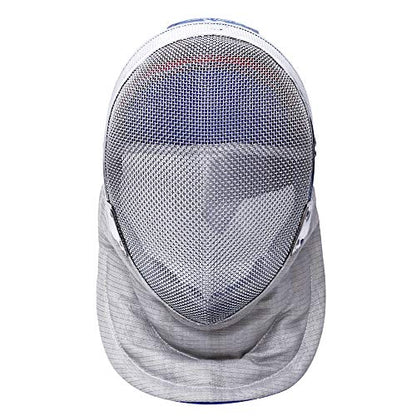 LEONARK Fencing Saber Mask Armoury Hema Fencing Helmet CE 350N Certified National Grade Masque - color: Grey_Detachable, size: X-Small
