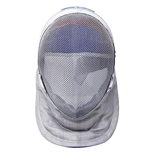LEONARK Fencing Saber Mask Armoury Hema Fencing Helmet CE 350N Certified National Grade Masque - color: Grey_Detachable, size: X-Large