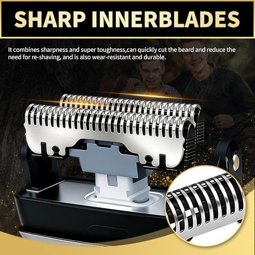 ES9013 Replacement Blades Fits for Panasonic ARC3 Electric Razor 2PCS - size: 1 Count (Pack of 2)