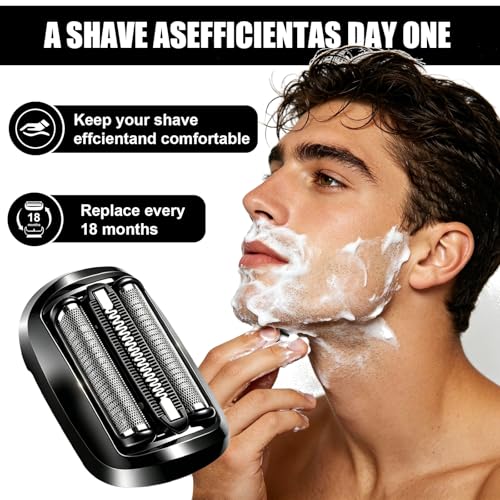 53B Replacement Shaver Head for Braun Series 5/6 5018s 5020s 5035s 6020s