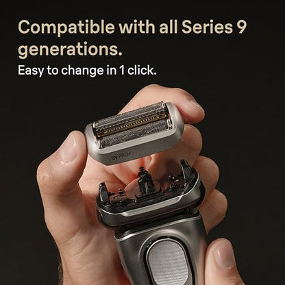 Series 9 Men's Electric Shaver Head Original Replacement Blade, Silver 94M