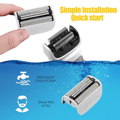 SPF-7580 Replacement Head & Cutter Assembly for Remington shaver - color: White-2 Pack