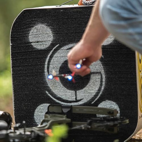 Black Hole 4-Sided Archery Target, Uses Friction Not Force to Stop All Field Points and Broadheads, Open-Face Layered Design, Lightweight and Carry Strap for Portability - size: Compound/Recurve 22" x 20" x 11"