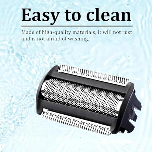 BG2000 Replacement Heads Compatible with Philips Norelco Bodygroom 7000 - color: Black（2pack）