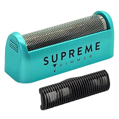 Supreme Trimmer Replacement Foil & Cutter for Solo Foil Shaver SB11 - color: Light Blue