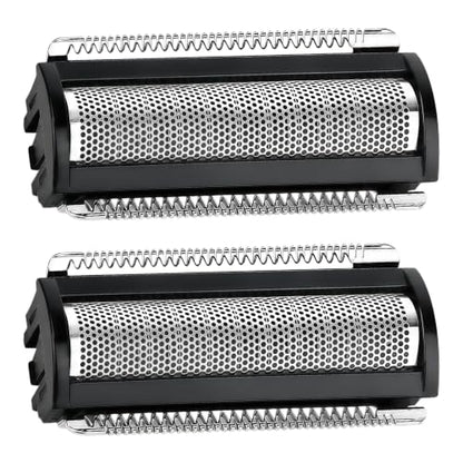 2Pcs Shaver Replacement Foil Blade Compatible with MANSCAPED Lawn Mower 5.0 - color: Black 2 Pcs