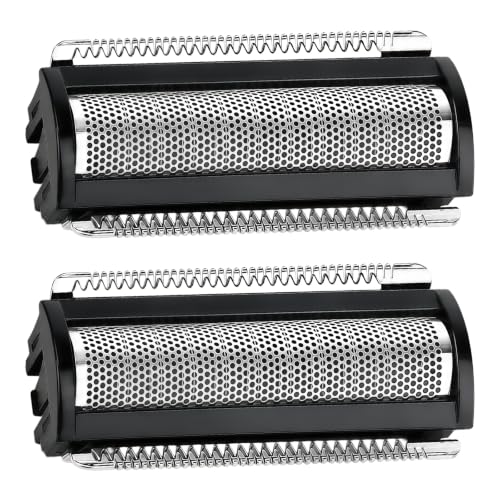 2Pcs Shaver Replacement Foil Blade Compatible with MANSCAPED Lawn Mower 5.0 - color: Black 2 Pcs